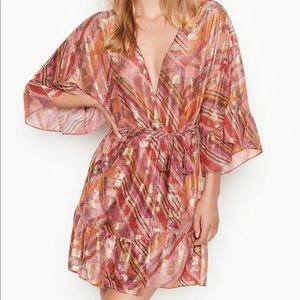 Victoria’s Secret Lace and Satin Kimono